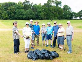 Job Done!  The festival field returned to pristine condition. 
